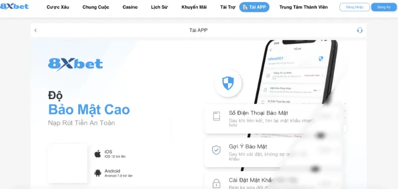 Sử dụng app di động