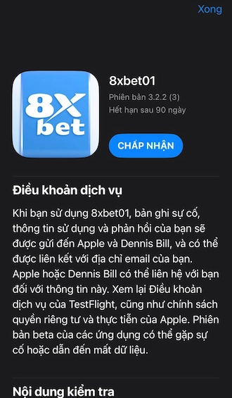 Tải 8XBET Trên IOS